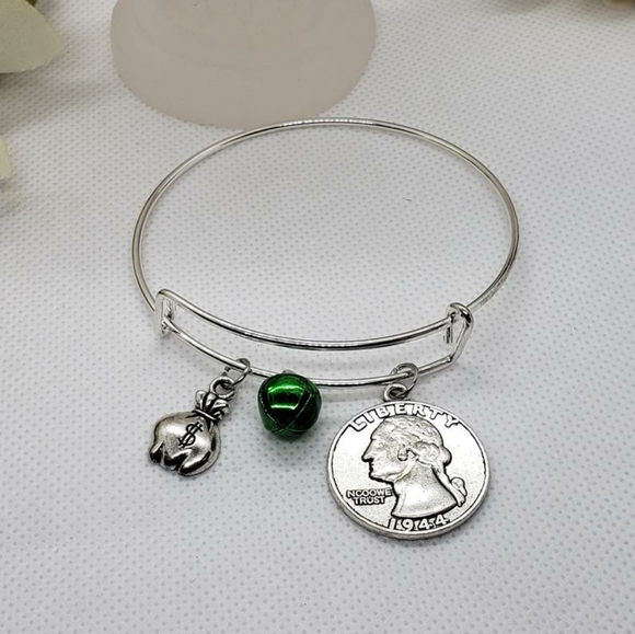 Money Shaker Bangle - Picture 2 of 2
